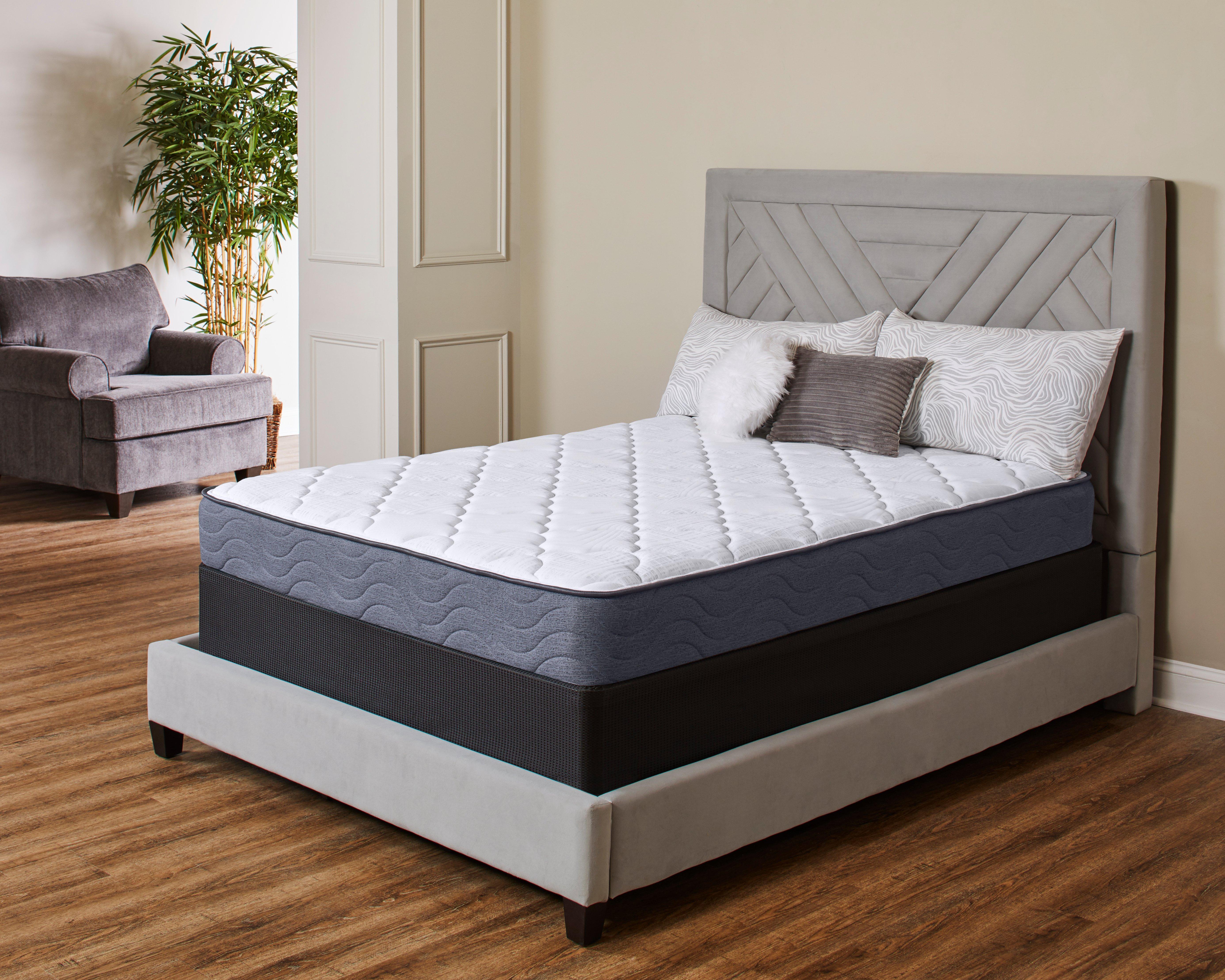 Rent to Own Lane 9.5" Tight Top XFirm Full Mattress with Foundation at